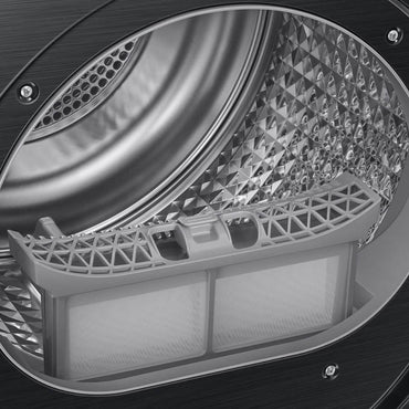 Samsung HeatPump Dryer AI 9KG Black, DV90BB7440GBFH