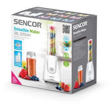 Sencor Smoothie Maker - 500W -  0,3L + 0,6L Sencor White, SBL-2210WH