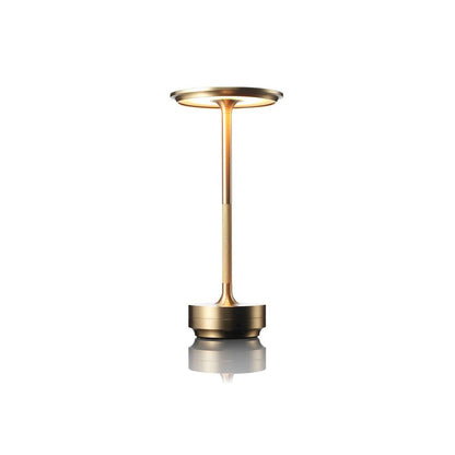 Premium Gold LED Table Lamp 28 cm - Elegant Ambient Illumination, SK195147