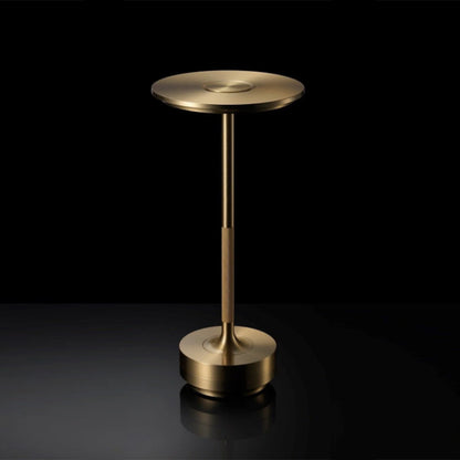 Premium Gold LED Table Lamp 28 cm - Elegant Ambient Illumination, SK195147
