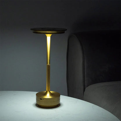 Premium Gold LED Table Lamp 28 cm - Elegant Ambient Illumination, SK195147