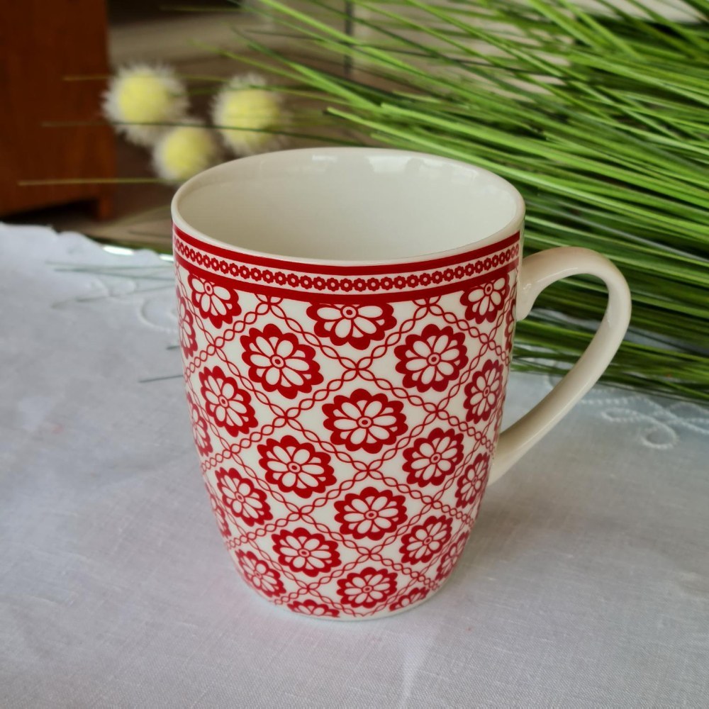 La Perla, New Bone China Mug 3 Pieces Assorted Designs