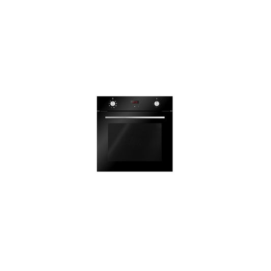 Smalvic,?Electric Oven 60 cm Full 8 Functions, 1Fan, Grill, 6 Level Cooking, 64L Full Black, SMA-F60EEB1F