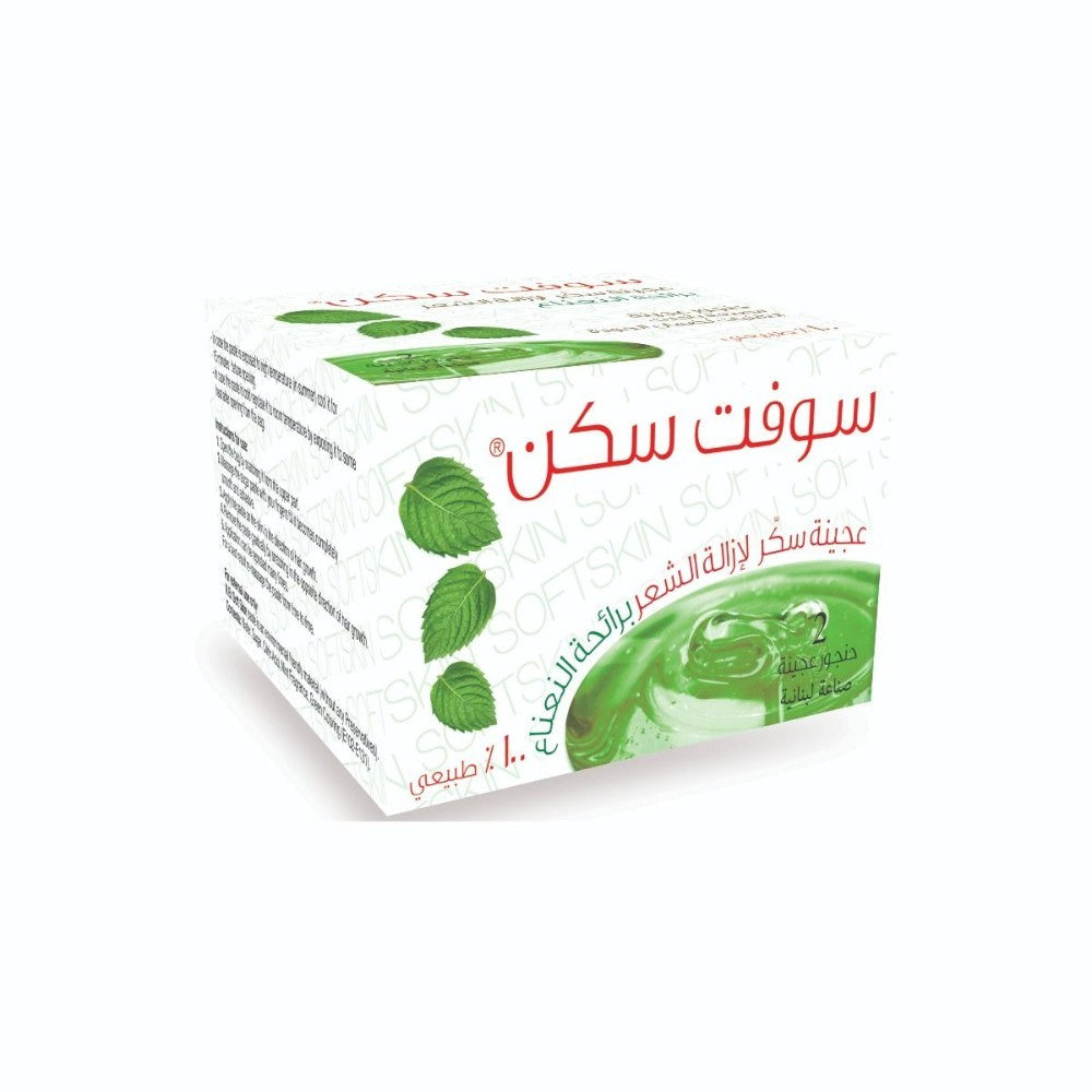 Soft Skin, Sugar Paste 40G*2 In Box Mint