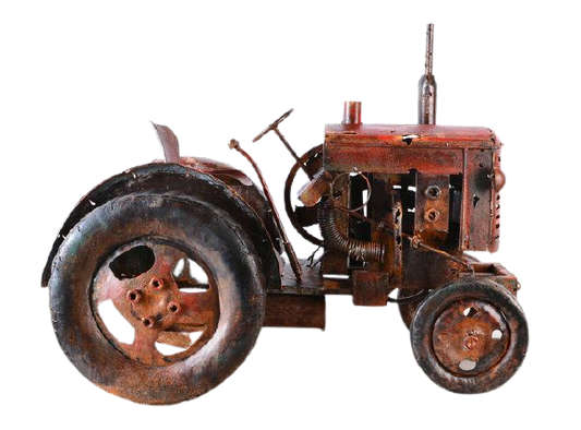 Itemz, 3D Decorative Metal Mower Sculpture/Statue, 59x30x44cm
