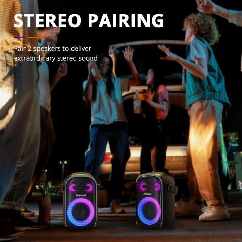 Tronsmart, Halo 110 60W Portable Party Speaker, Superb Stereo Sound And Up To 18 Hours Of Playtime 930779