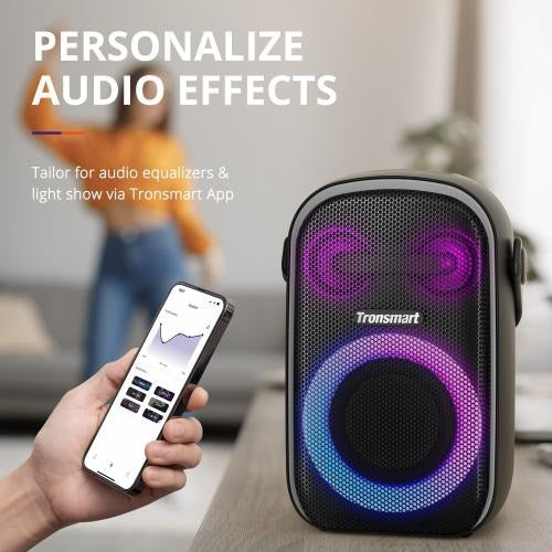 Tronsmart, Halo 110 60W Portable Party Speaker, Superb Stereo Sound And Up To 18 Hours Of Playtime 930779