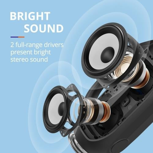 Tronsmart, Bang Se 40W Portable Party Speaker With Built In Power Bank And 3 Led Modes, Up To 24 Hours Playtime 862356