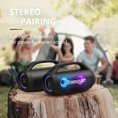 Tronsmart, Bang Se 40W Portable Party Speaker With Built In Power Bank And 3 Led Modes, Up To 24 Hours Playtime 862356