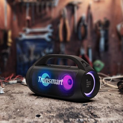 Tronsmart, Bang Se 40W Portable Party Speaker With Built In Power Bank And 3 Led Modes, Up To 24 Hours Playtime 862356