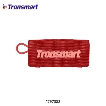 Tronsmart, Trip 10W Waterproof Bluetooth Portable Outdoor Speaker With Built In Battery, Up To 20 Hours Playtime 797552 Red
