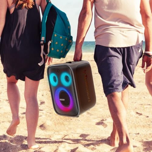 Tronsmart, Halo 200 120W Karaoke Bluetooth Party Speaker With Soundpulse Audio & Built-In Powerbank, Up To 18 Hours Of Playtime 868659