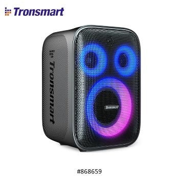 Tronsmart, Halo 200 120W Karaoke Bluetooth Party Speaker With Soundpulse Audio & Built-In Powerbank, Up To 18 Hours Of Playtime 868659