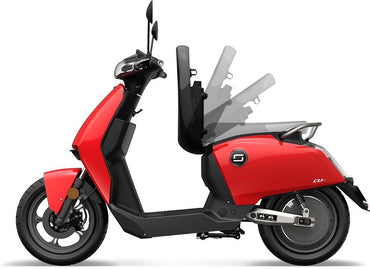 Super Soco, CUx, Electric Scooter Motorcycle, Li-ion Removable Battery, Top Speed 65 Km/H,  1600W, Available in Different Colors