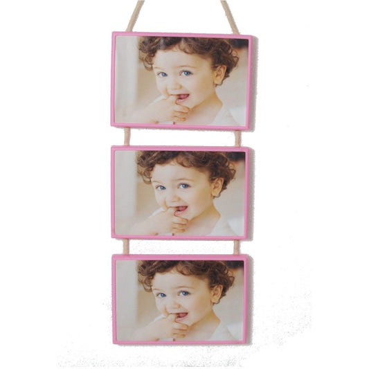 OGO, Multiple Landscape Photo 3 Color Photo Frames to hang in living or bedroom