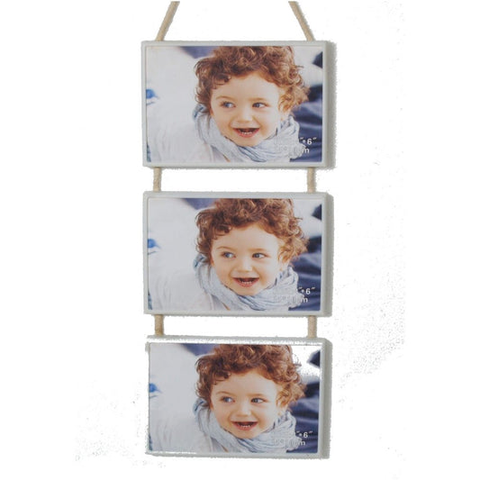 OGO, Multiple Landscape Photo 3 Color Photo Frames to hang in living or bedroom