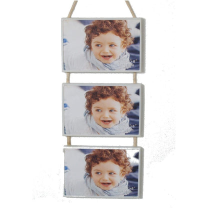 OGO, Multiple Landscape Photo 3 Color Photo Frames to hang in living or bedroom