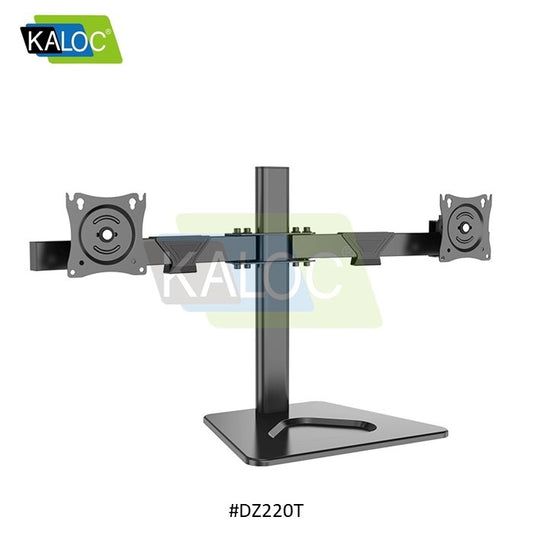 Kaloc, Dz220T Adjustable Horizontal Dual Monitor Arm, For Screens 17 To 27 Inches