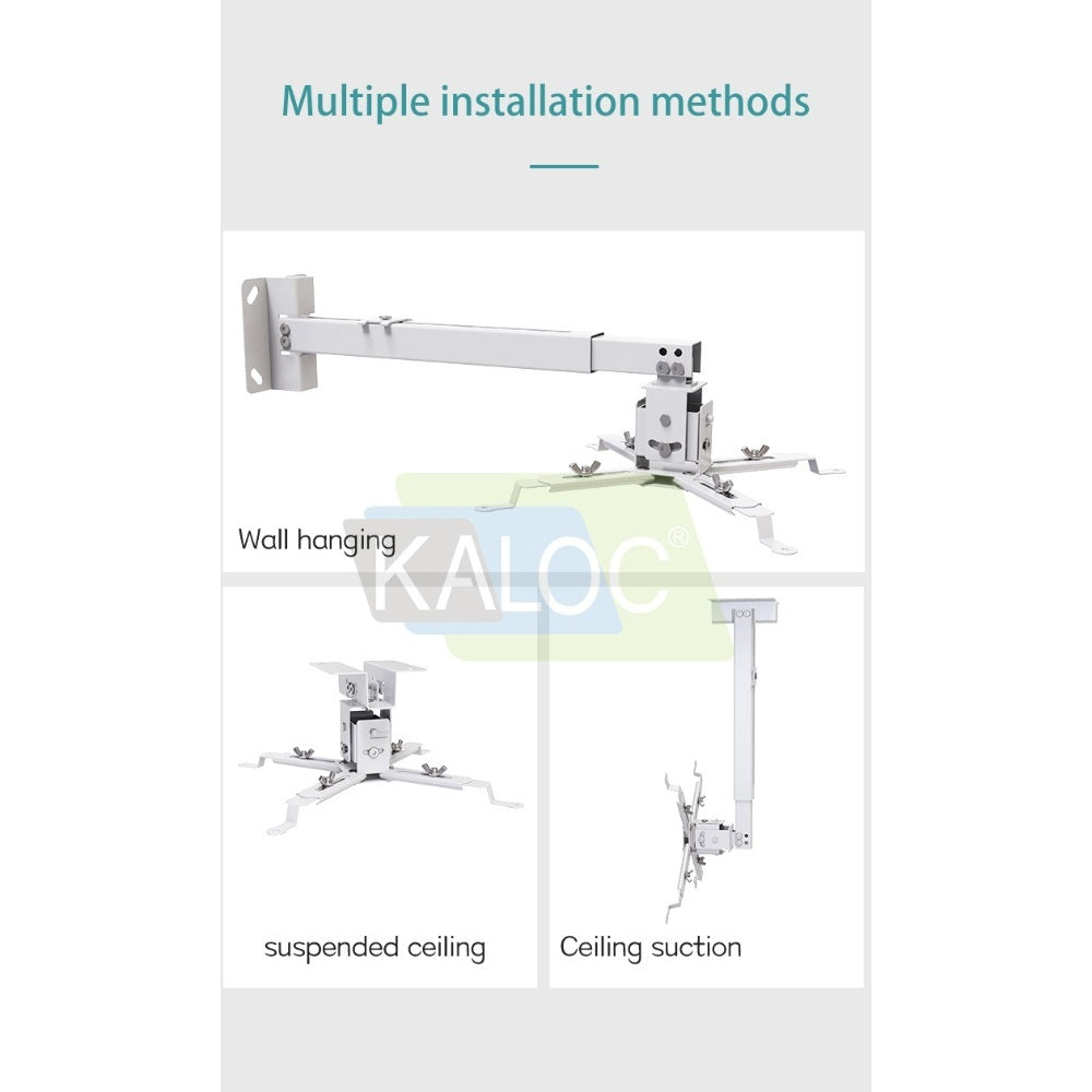 Kaloc, Zeno Pds08-65W Wall And Ceiling Projector Arm Bracker