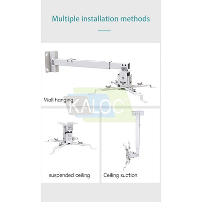 Kaloc, Zeno Pds08-65W Wall And Ceiling Projector Arm Bracker