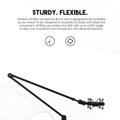 Fantech, Ac902S Adjustable Microphone Stand