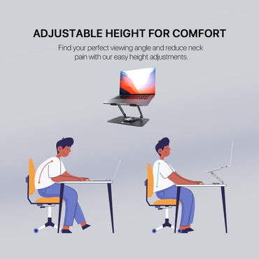 Fantech, Ns10 Lifting Laptop Stand, Height And Angle Adjustable, Available in Different Colors