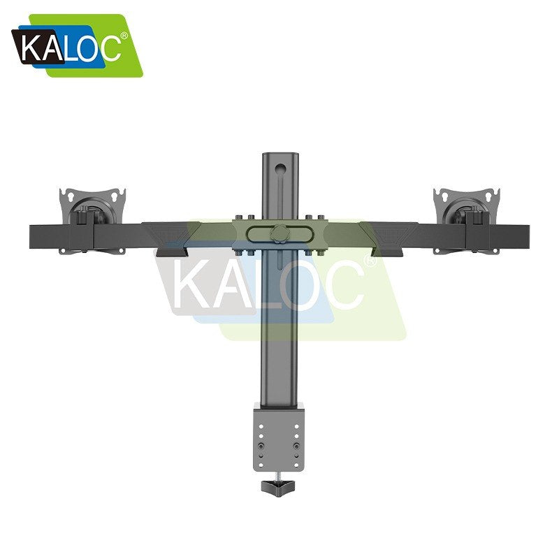 Kaloc, DZ220J Adjustable Horizontal Dual Monitor Arm, for Screens 17 to 32 Inches