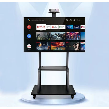 Movable Floor TV Stand - Adjustable, Fits 32 to 75 Inch Screens HT1700, STAND D90