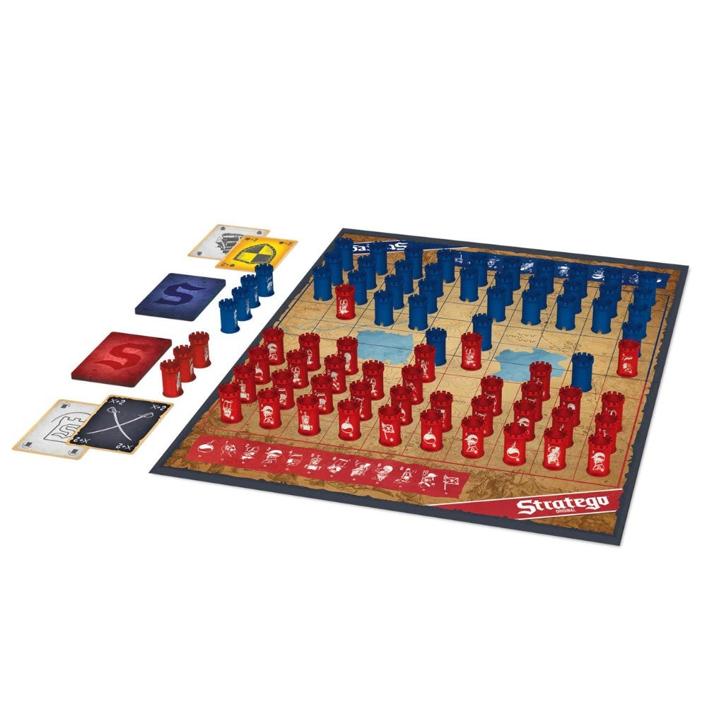 Stratego Board Game - Strategy Board Game, 2 Players, Ages 8 Year Plus