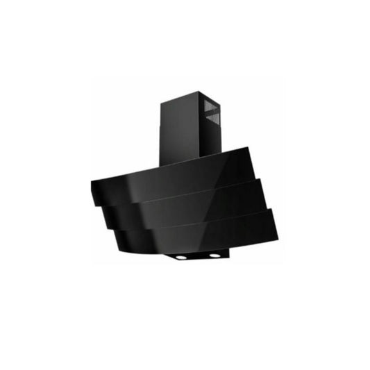 Super Chef, Wall Mounted Hood 90cm Black Tray Design, SUP-MOD3003W90