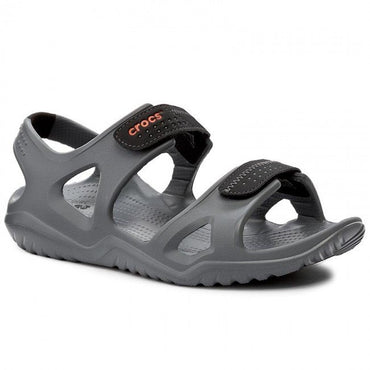 Crocs, Men's Swiftwater River Sandal Black, Available in Different Sizes