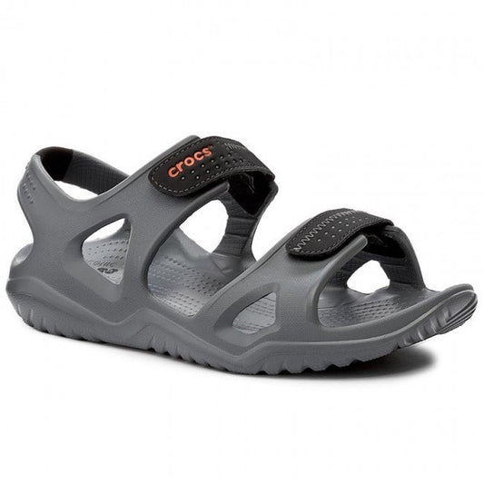 Crocs, Men's Swiftwater River Sandal Black, Available in Different Sizes