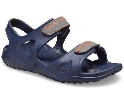 Crocs, Men's Swiftwater River Sandal Navy, Available in Different Sizes