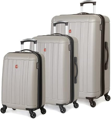 Swissgear, Hardside Expandable Luggage With Spinner Wheels, 3-Piece Set, Available in Different Colors