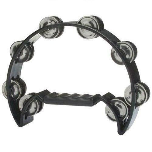 Stagg, Cutaway Tambourine 16 Jing Black, Tab-2 Bk