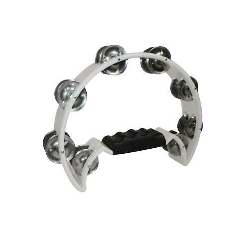 Stagg, Cutaway Tambourine 16 Jing White, Tab-2 Wh