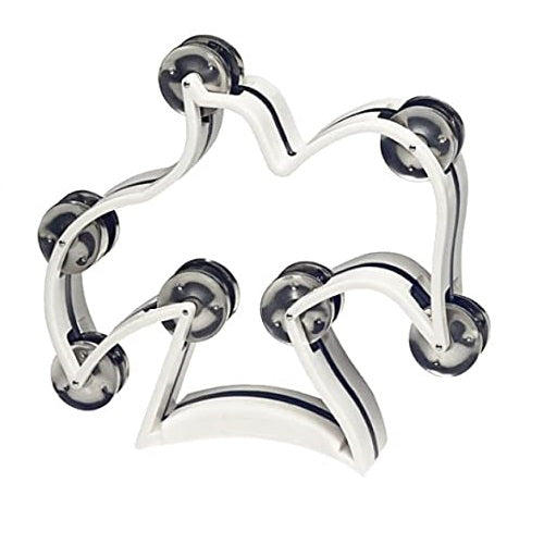 Stagg, Dove Tambourine - White, Tab-5 Wh