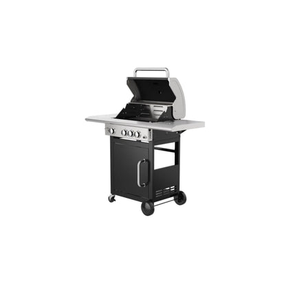 Teka Total Gas Barbecue Cooker Gourmet 121cm T-BBQ 3100G [Black], TEKA-3100G