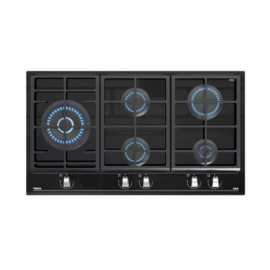 Teka, Total Hob 90cm, Glass Black, Teka,-GZC95320