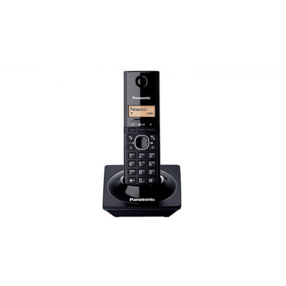 Panasonic Illuminated LCD Call ID 50 Name Phone Book Alarm 6 Ringers, Black, TG1711TUB