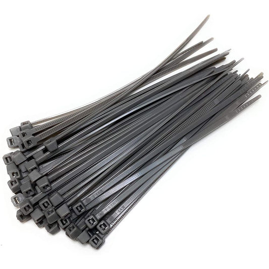 Nct, 7.6 mm Black Nylon Cable Tie, Available in Different Sizes