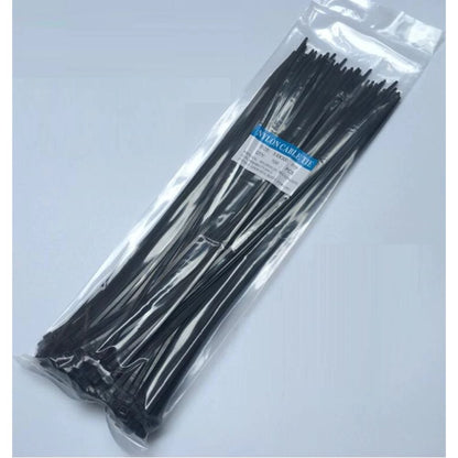 Nct, 7.6 mm Black Nylon Cable Tie, Available in Different Sizes