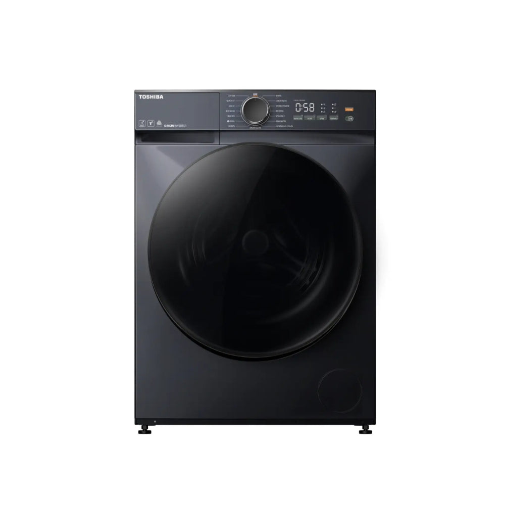 Toshiba Washer 7Kg Front Load Ultra Fine Bubble [Black], TOS-T21BU80UWB