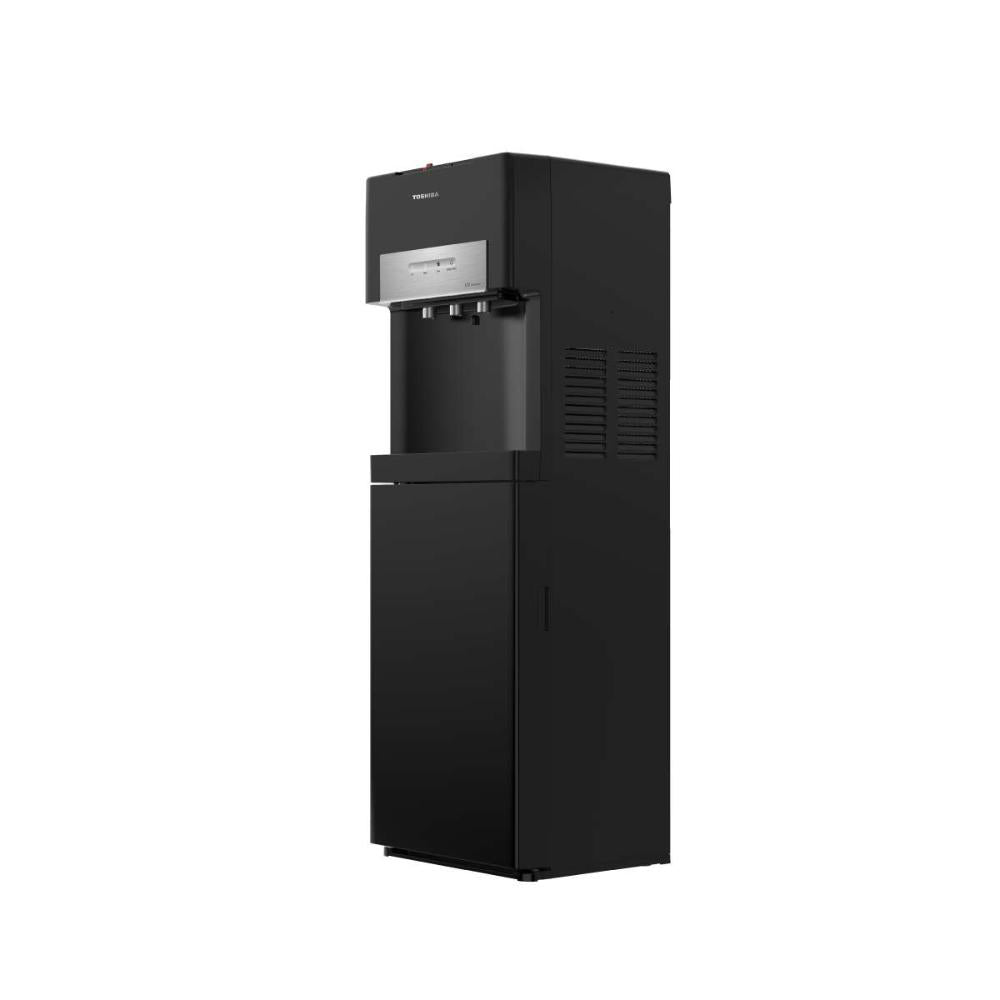 Toshiba, Water Dispenser Free Standing Top Loading , 3 Temp, Black, TOS-RWFW2035UVBGK