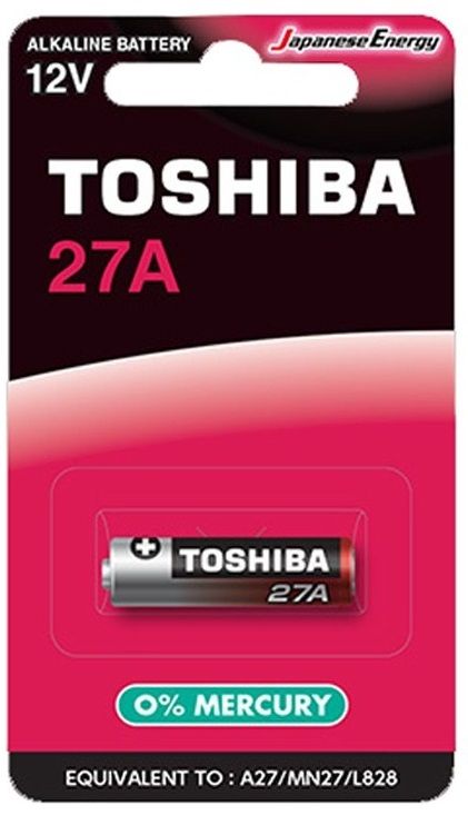 Toshiba, 12V Alkaline Battery 1 Piece27A BP-1C