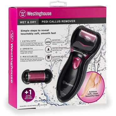 Westinghouse, Electric Pedi Callus Remover Foot Scrubber - WH1123