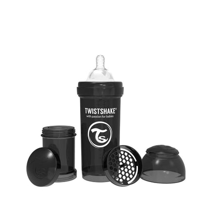 Twistshake, Anti-Colic Black, Available in Different Sizes