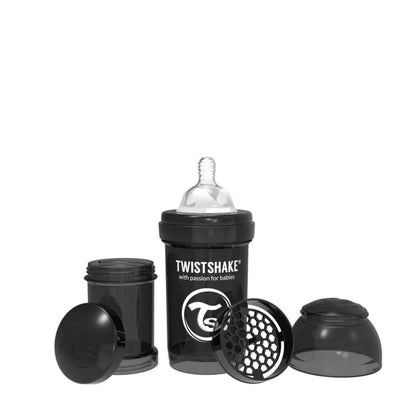 Twistshake, Anti-Colic Black, Available in Different Sizes