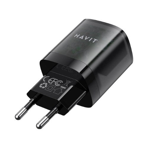 Havit, Uc303 ? 30W Travel Charger Black