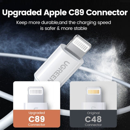 Ugreen, Mfi, Apple Certified Cable USB To Lightning 1M Us155 - 20728